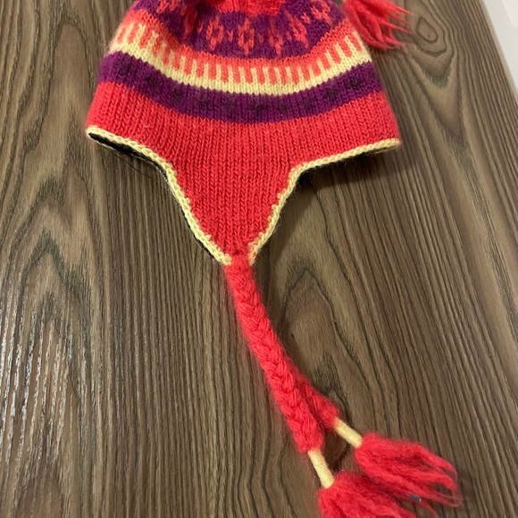 Arc'teryx Contrail Toque Earflaps Wool Y2K Knit Hat Vintage OS, with flaps - Picture 2 of 2